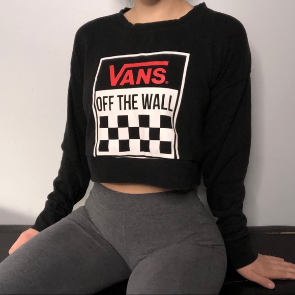 Vans Sweaters - Vans Cropped Crew Sweater